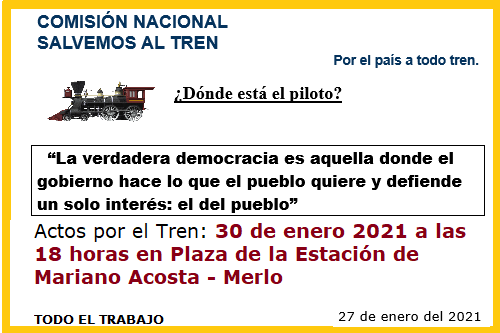 SALVEMOS AL TREN